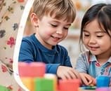 Children enjoying activities